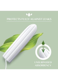 ORGANYC Organyc 100% Certified Organic Cotton Tampons, No Applicator, Super, 16 Count, White  - Image 4
