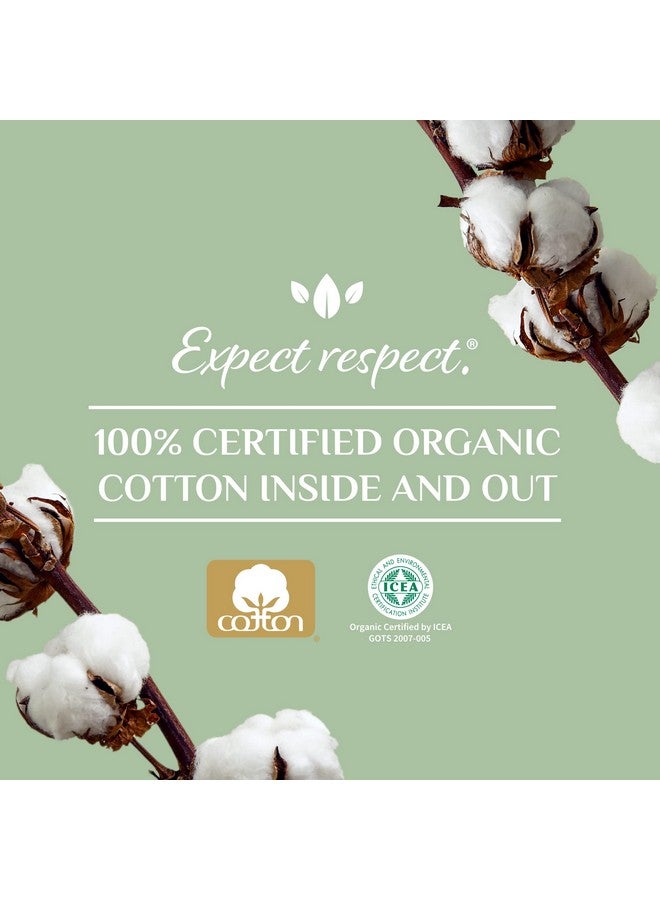 ORGANYC Organyc 100% Certified Organic Cotton Tampons, No Applicator, Super, 16 Count, White - Image 5