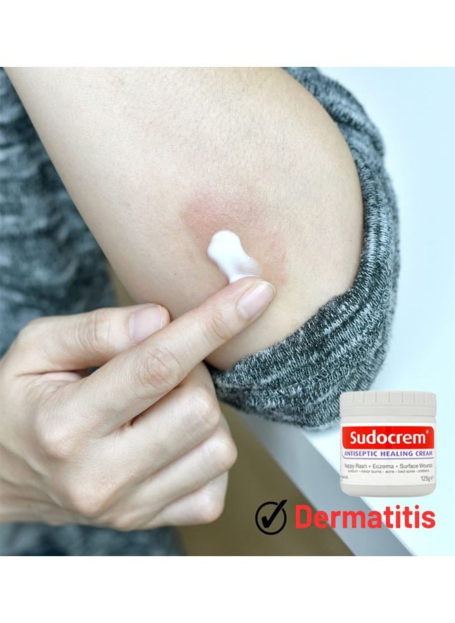 Sudocrem Antiseptic Healing Cream To Protect Rash And Surface Wound For Baby 125g,Soothes, Heals, And Protects, Relief And Treatment Of Diaper Rash, Developed To Provide Optimal Hydration And Moisturisation  - Image 5