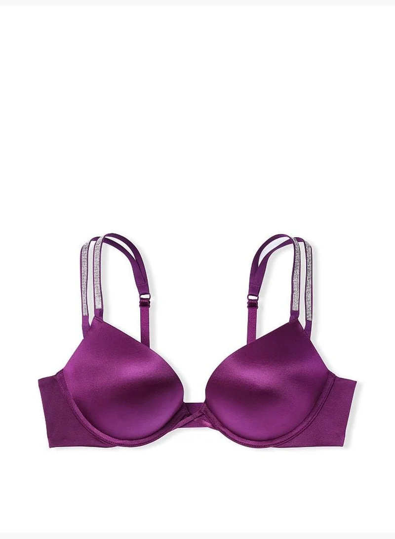 Victoria's Secret Bombshell Add-2-Cups Double Shine Strap Push-Up Bra