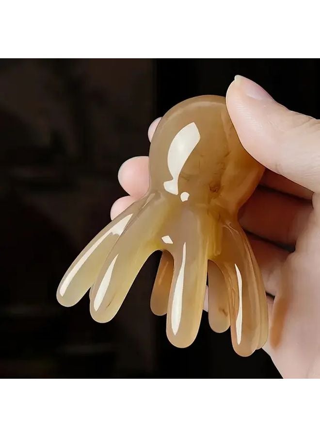 6 Pieces Octopus Massage Comb Flexible 8 Arm Scalp Massager For Stress Relief 2 56x1 97in - Image 4