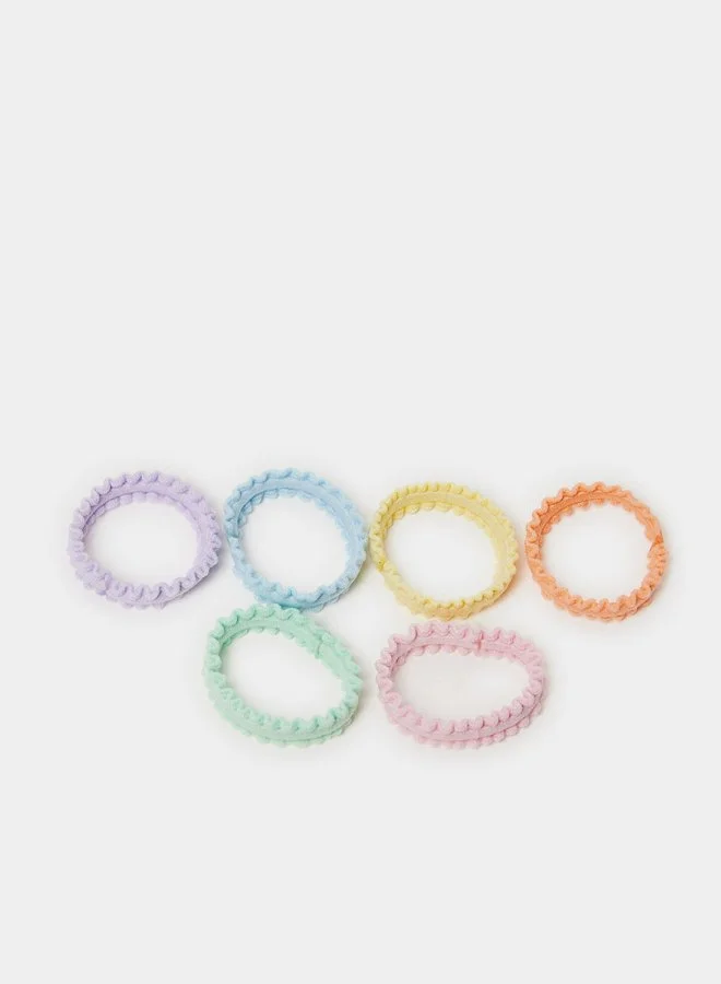 Styli Set of 30 - Textured Elastic Hair Ties
