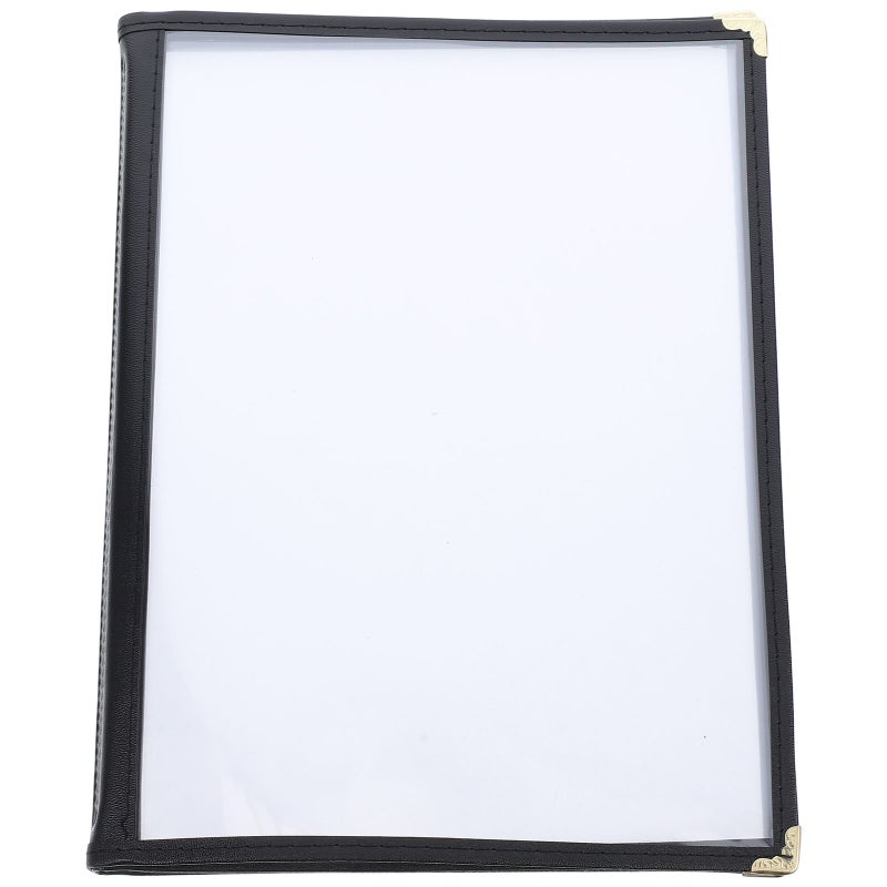 Menu Display Holder for Restaurants with Durable PVC Binder - Image 1