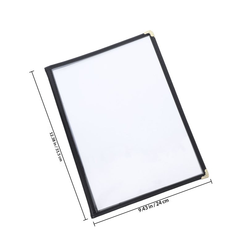 Menu Display Holder for Restaurants with Durable PVC Binder - Image 2