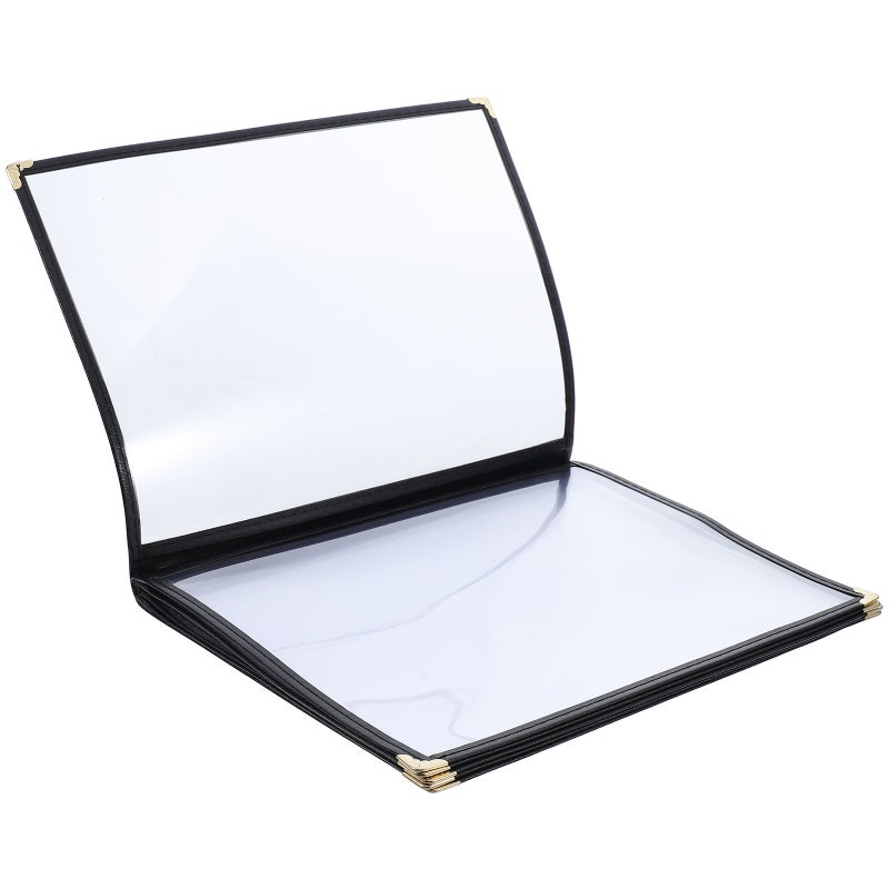 Menu Display Holder for Restaurants with Durable PVC Binder - Image 5