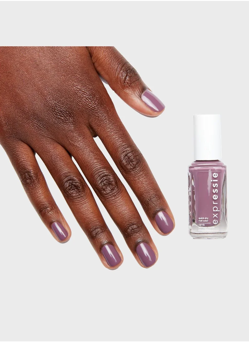 essie Expressie By Essie, Quick Dry Nail Polish, Get A Mauve On 10Ml