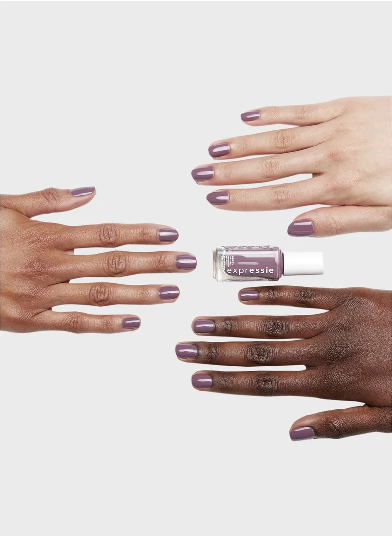 essie Expressie By Essie, Quick Dry Nail Polish, Get A Mauve On 10Ml