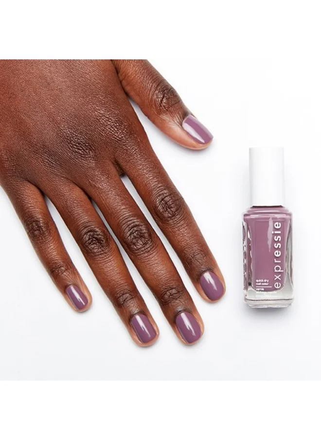 essie Expressie By Essie, Quick Dry Nail Polish, Get A Mauve On 10Ml