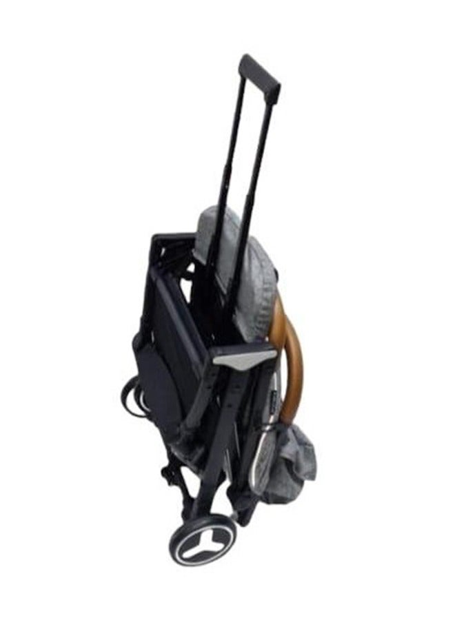 StarKids Baby Foldable Stroller With Multiple Recline Position And Adjustable Canopy - Image 3