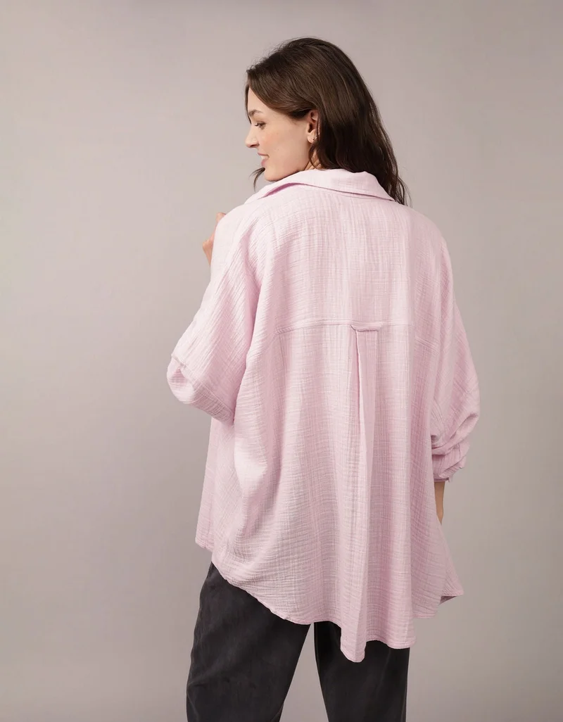 American Eagle AE Go Big Oversized Shirt