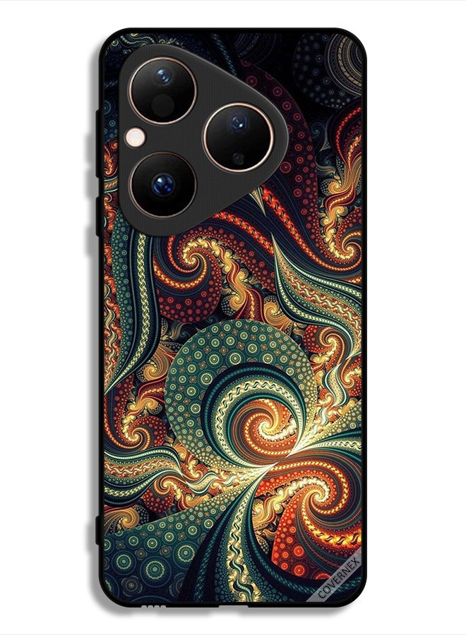 Covernex Huawei Pura 80 Protective Case Cover Mandala Vintage Pattern - Image 1