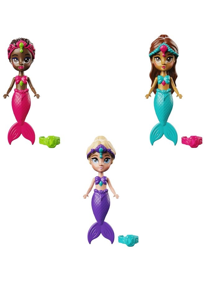 SwimWays - Floating Mermaid Toys, Kids Pool Accessories & Swimming Pool Toys, Mermaid-Themed Floating Water Toys For Kids Aged 5 & Up, 3-Pack - Image 1