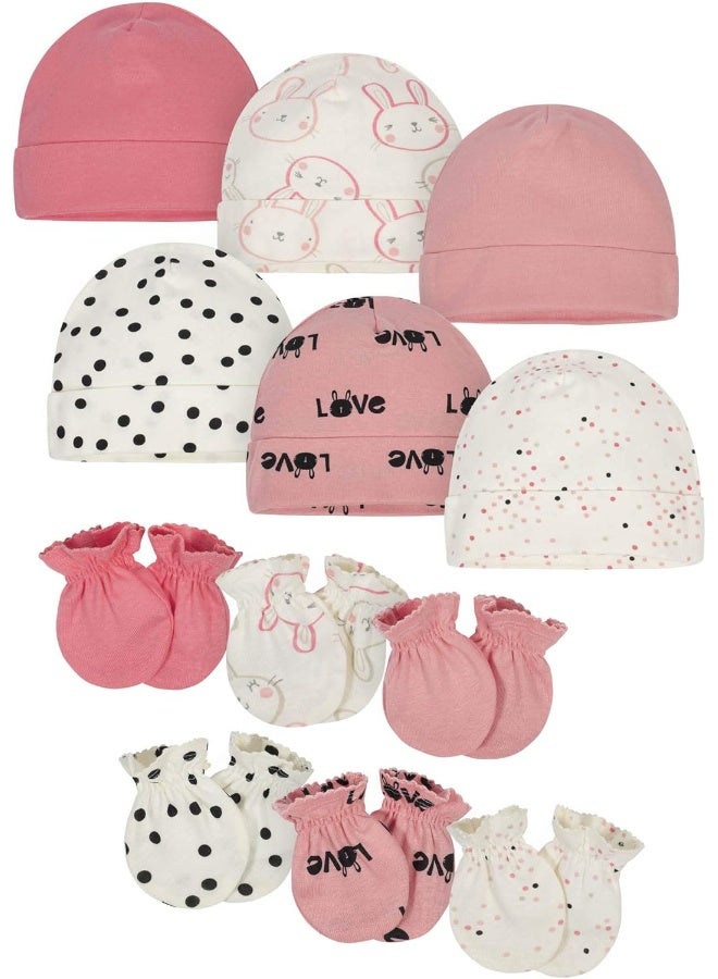 Onesies Brand Onesies Brand Unisex Baby 12-piece Cap and Mitten Set  - Image 1
