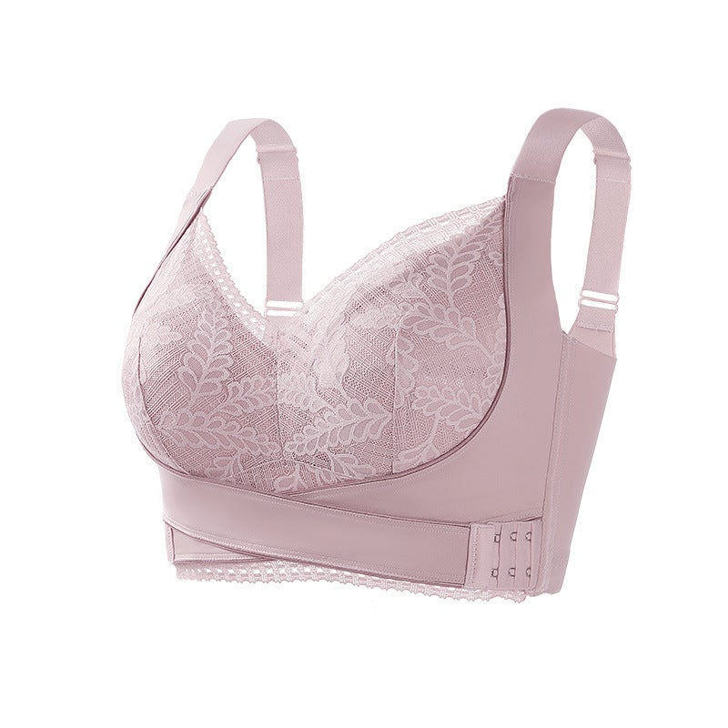 Tourmaline Lingerie Thin Wireless Front Closure Bra Lotus Pink  - Image 1