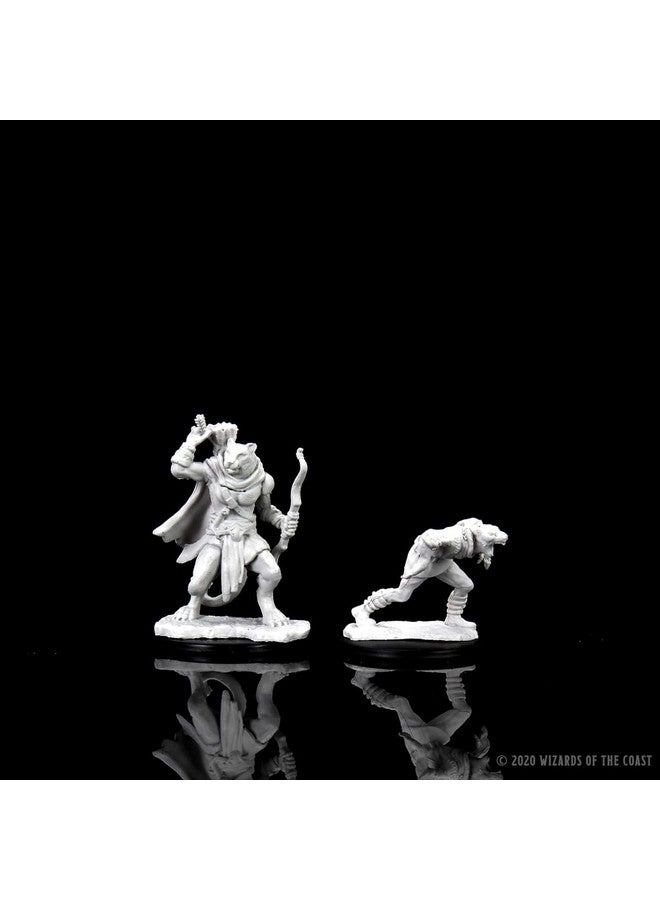 NECA D&D Nolzur's Marvelous Miniatures - Wererat & Weretiger - Image 3