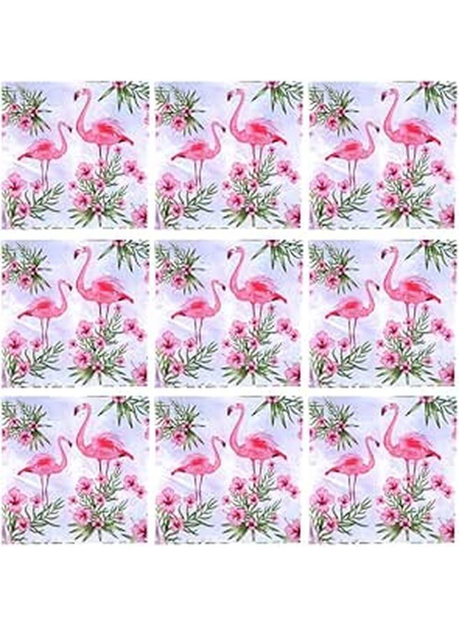 Hawaiian Tropical Printed Napkins 40 Count for Party Luau Wedding - Image 1