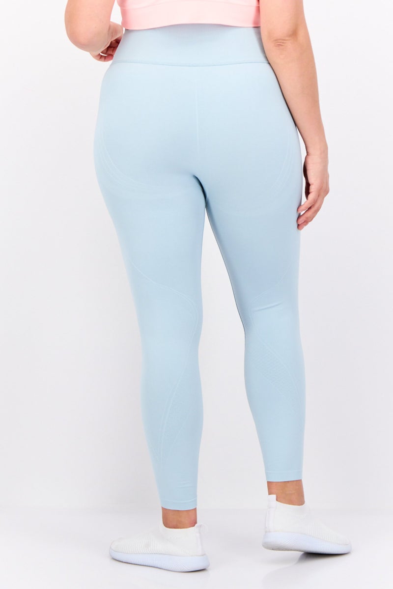 PUMA Women Sportswear Fit Training Leggings, Blue - Image 4