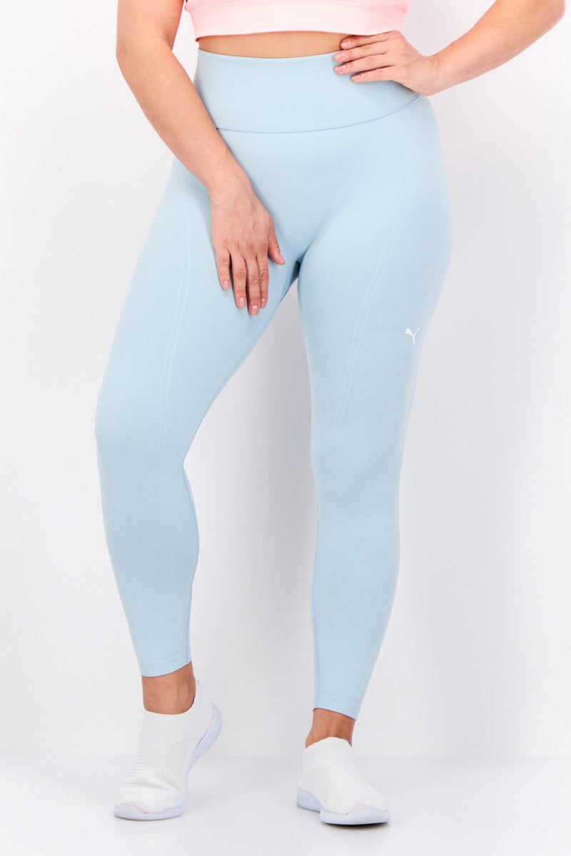 PUMA Women Sportswear Fit Training Leggings, Blue - Image 1