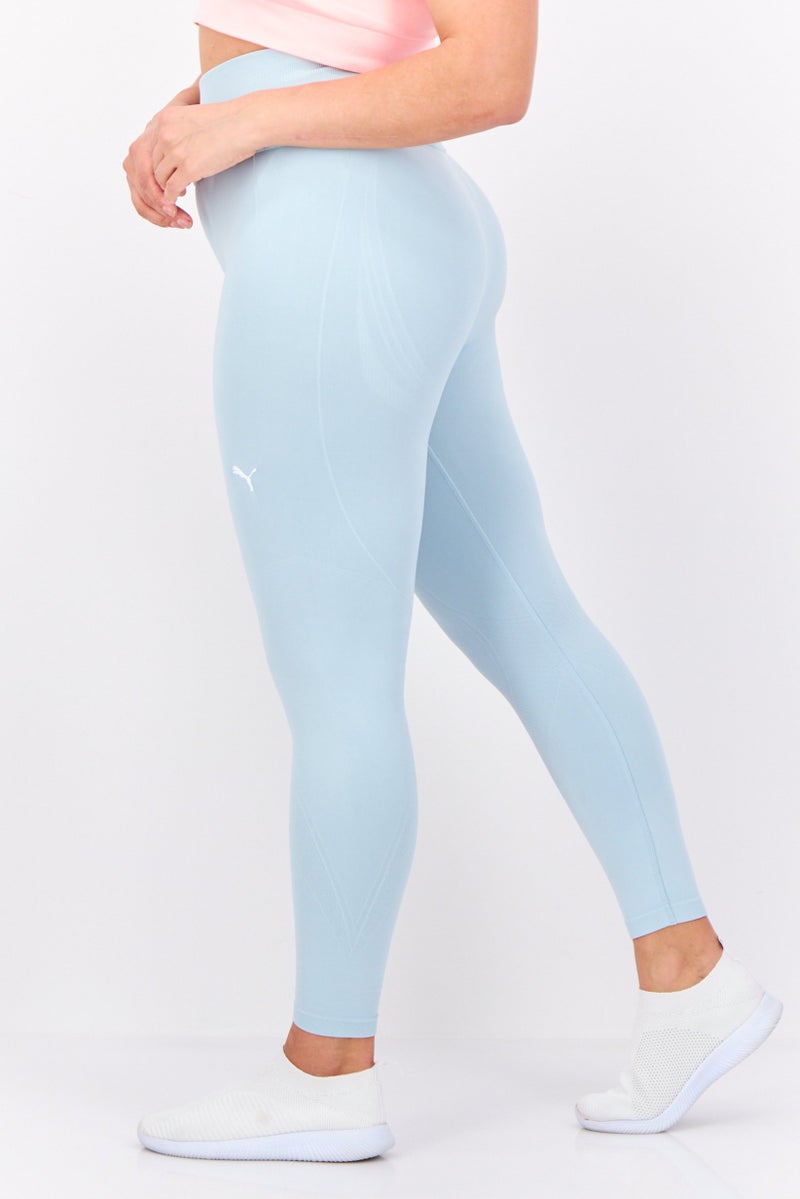 PUMA Women Sportswear Fit Training Leggings, Blue - Image 3