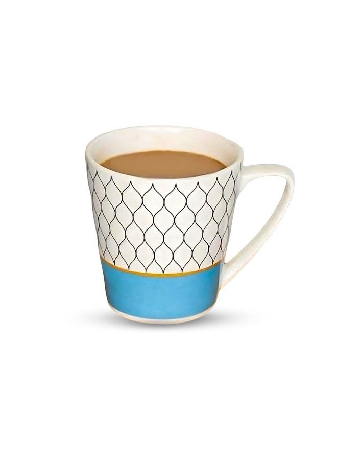 Femora Ceramic Multicolor Cups Set of 6, 180ML, Microwave Safe - Image 4
