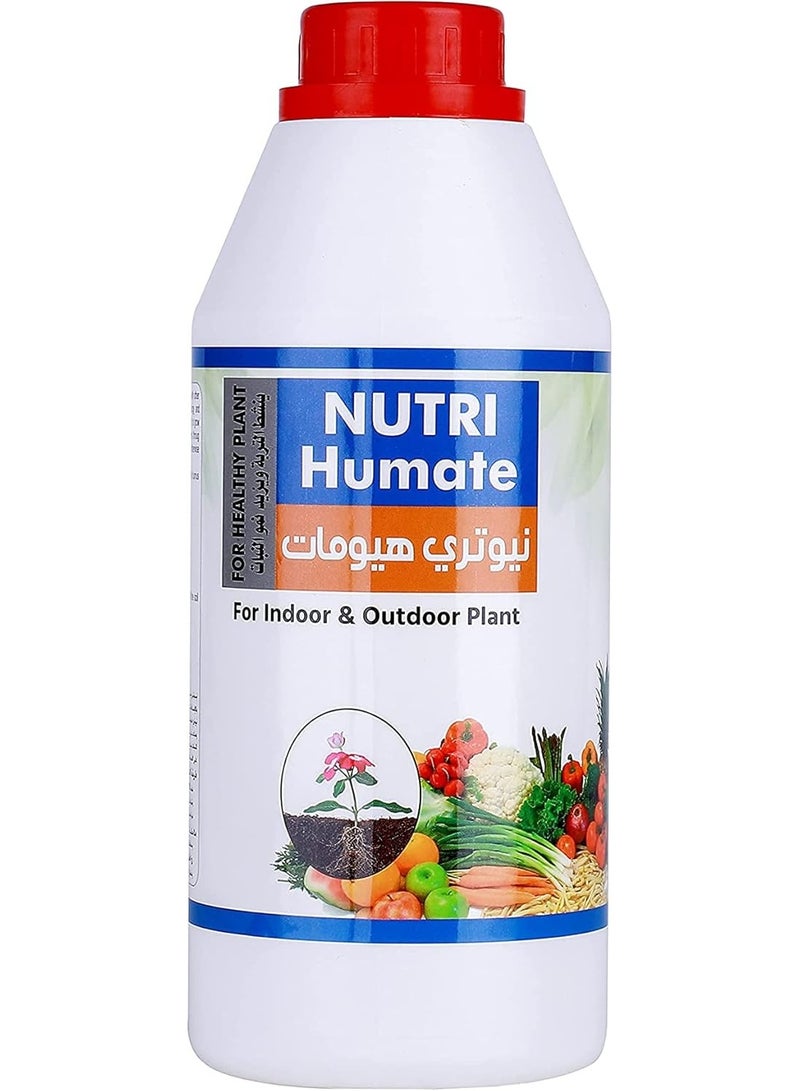 EMIRATES BIOFERT Organic Nutri Humate & Soil Enrichment Liquid Fertilizer 1L by Emirates Biofert - Image 1