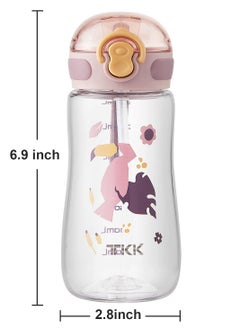 Kids Water Bottle with Straw 350ml, Leak Proof BPA Free 12oz Toddler Drinking for Boys and Girls to Schools, Travel Hiking (Pink) - pzsku/ZCB049508EF23AEAE03E1Z/45/_/1712119547/eb928709-9a3a-4fdc-834e-4ad77b3ff49f