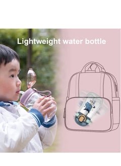 Kids Water Bottle with Straw 350ml, Leak Proof BPA Free 12oz Toddler Drinking for Boys and Girls to Schools, Travel Hiking (Pink) - pzsku/ZCB049508EF23AEAE03E1Z/45/_/1712119549/b844f5a9-bdc8-4750-96d8-fbbb2a9176ec