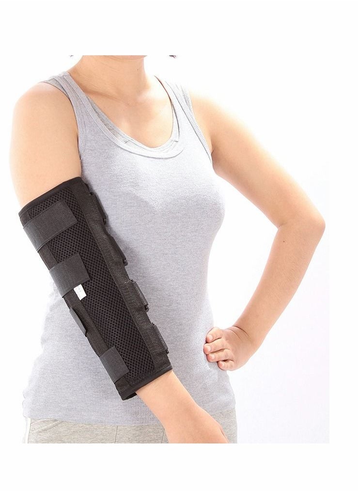 SYOSI - Arm Splint Support Elbow Fracture Immobilizer Protector for Cubital Tunnel Ulnar Nerve Injuries Night Stabilizer Support Sleeve Fixing Brace of Elbow Joint Arm Splint (M) - Image 1