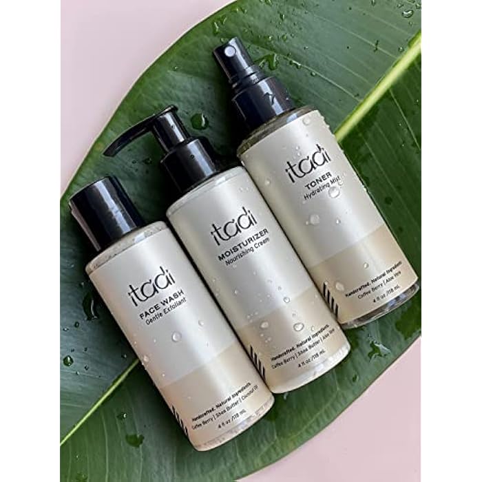 ITADI Organic Natural Daily Face Moisturizer Cream | Coffee Berry, Aloe Vera & Shea Butter Infused Hydration | Soothing for Dry Skin | Lightweight Face Cream With Vitamins + Aloe Vera - 4 fl oz - Image 5