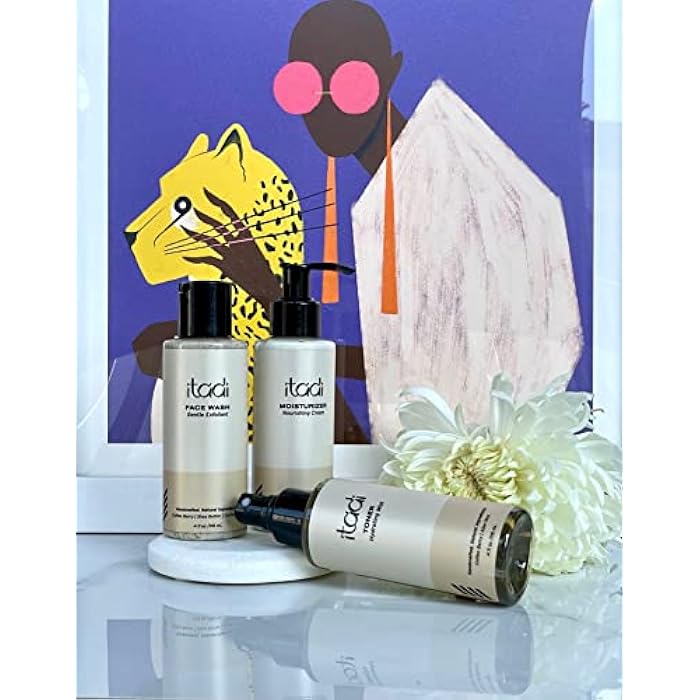 ITADI Organic Natural Daily Face Moisturizer Cream | Coffee Berry, Aloe Vera & Shea Butter Infused Hydration | Soothing for Dry Skin | Lightweight Face Cream With Vitamins + Aloe Vera - 4 fl oz - Image 4