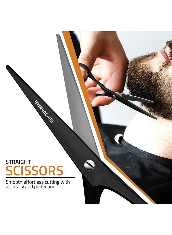 Utopia Care Hair Cutting and Hairdressing Scissors 6.5 Inch, Premium Stainless Steel shears with smooth Razor & Sharp Edge Blades, for Salons, Professional Barbers, Men & Women, Kids, Adults, & Pets. - Image 5