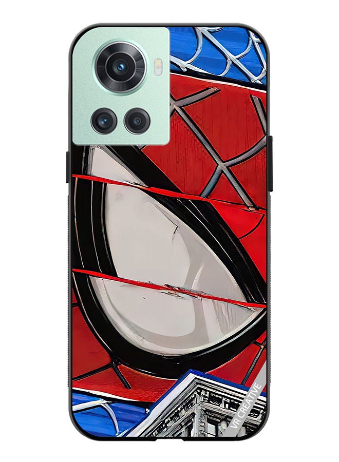 VR CREATIVE Protective Case Cover For OnePlus 10R Spiderman Design Multicolour - Image 1