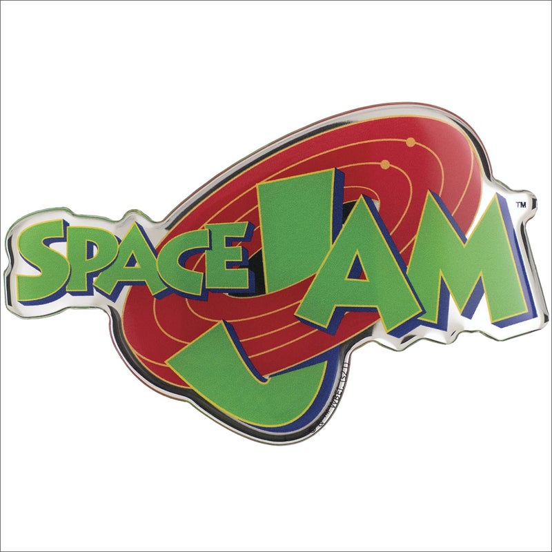Fan Emblems Space Jam 96 Logo Car Decal Automotive Resin Coated Sticker for Cars Laptops Most Smooth Surfaces Officially Licensed Looney Tunes Gifts Accessories Decor - Image 3