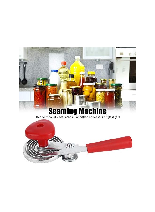 PROMASS Can Sealer, Portable Can Round Sealer Beader Press Sealing Glass Hand Tool, Durable Crimping Seaming Device Machine For Manual Canning Sealing Glass Jars Sealing Edible Jars - Image 3