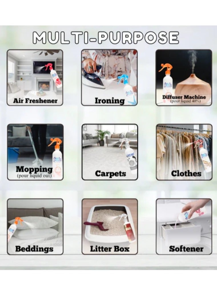 فريدا معطر جو أكوا سينسيشنز برائحة العود، 460 مل - Image 2