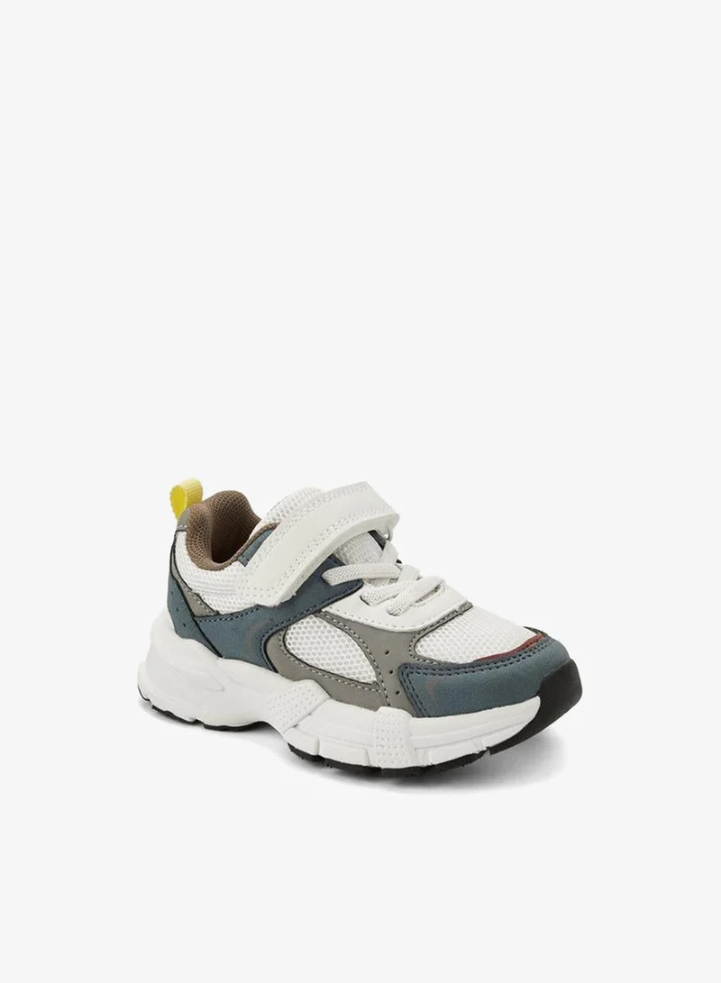 جونيورز Boys Hook & Loop Ankle Sneakers