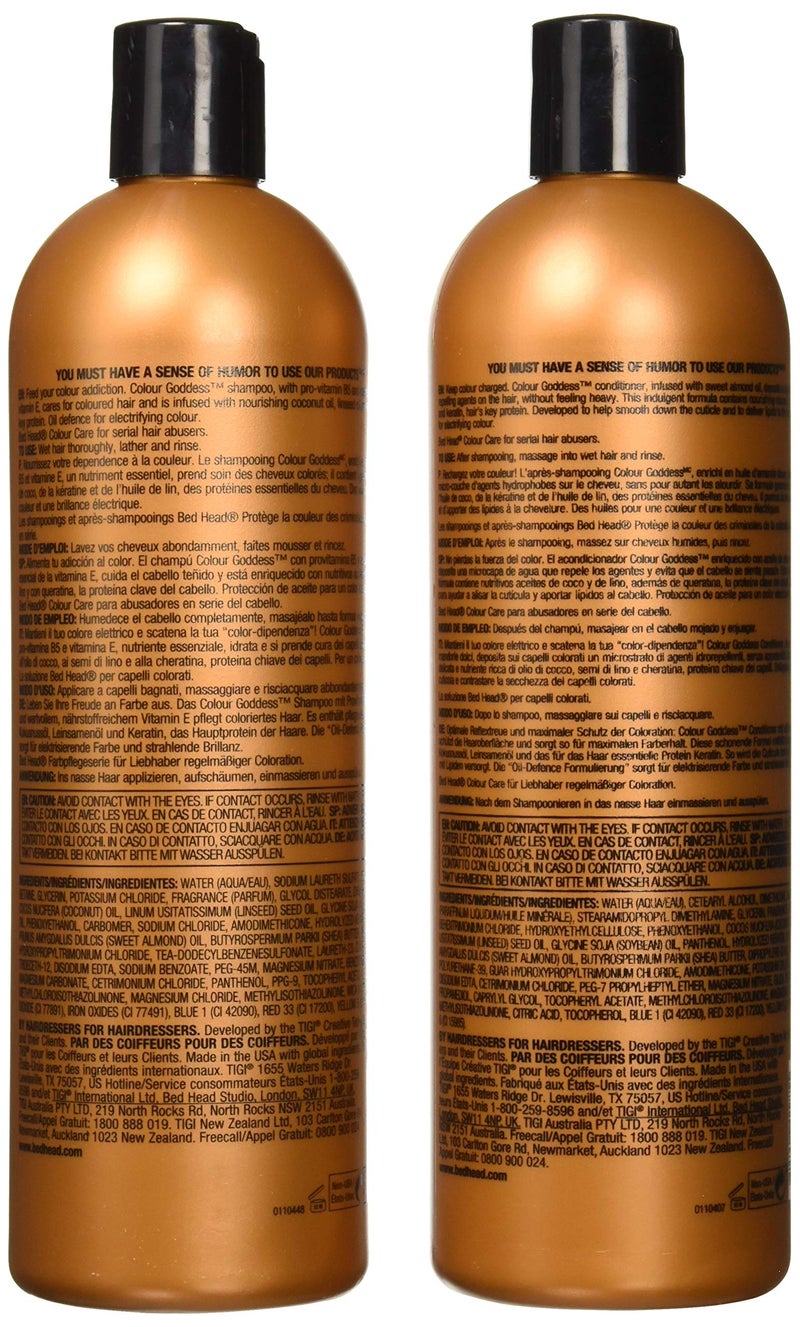 BED HEAD Tigi Bed Head Colour Goddess 25.36oz Duo - Image 2