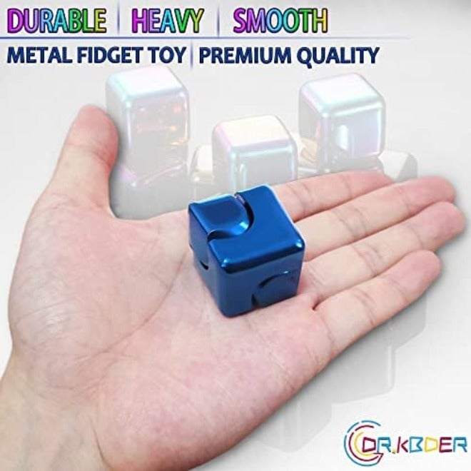 Dr.Kbder Fidget Spinner Cube for Adults, Teens & Kids - Metal Desk Toy, Stress Relief  Gift - Image 5