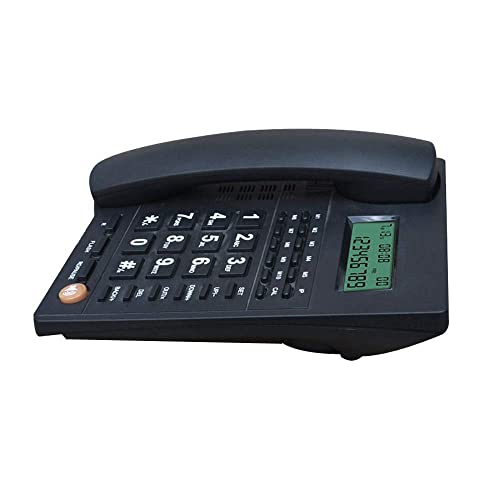 TelPal Corded Caller ID Telephone with Speaker for Home and Office, TelPal Wired Landline Telephone Set Simple Analog Desktop Hotel Telephones - Image 3