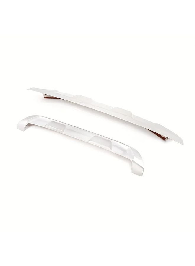 BMW X1 F48 2020 2022 Front Rear Bumper Guard Plate Cover ABS Silvery Adhesive Accessory - Image 4