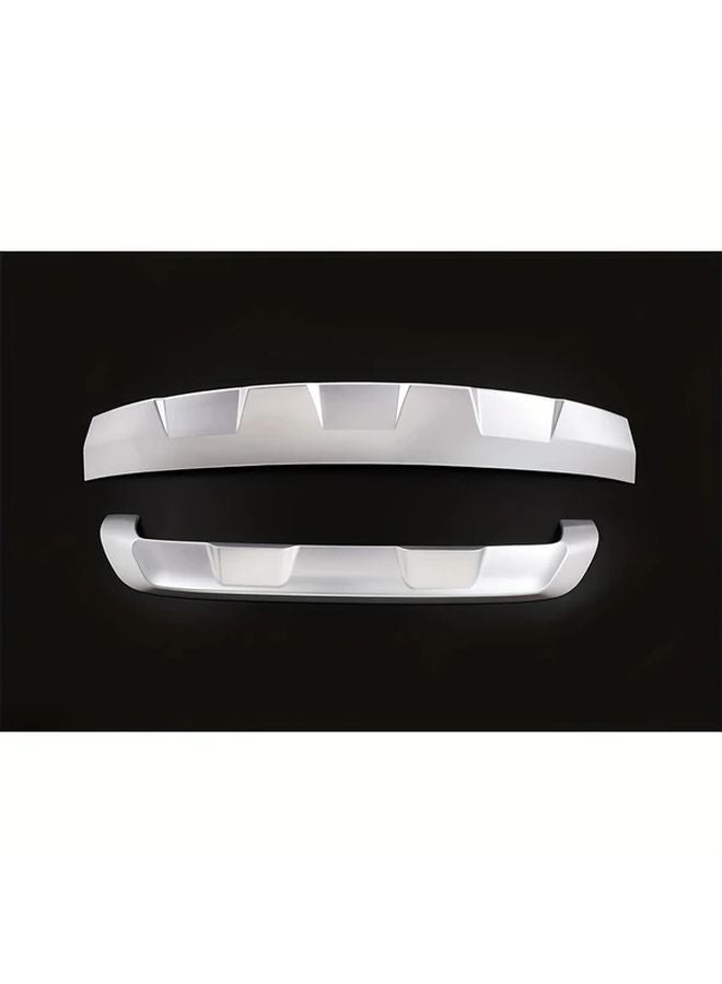 BMW X1 F48 2020 2022 Front Rear Bumper Guard Plate Cover ABS Silvery Adhesive Accessory - Image 3
