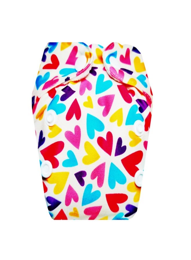 Dumbledo Premium Newborn Cloth Diaper with Integrated Insert (Pack of 4) | Snug Fit | Breathable | Travel Friendly | Designed by Moms | 0 - 4 Months | Unisex Baby - Image 4