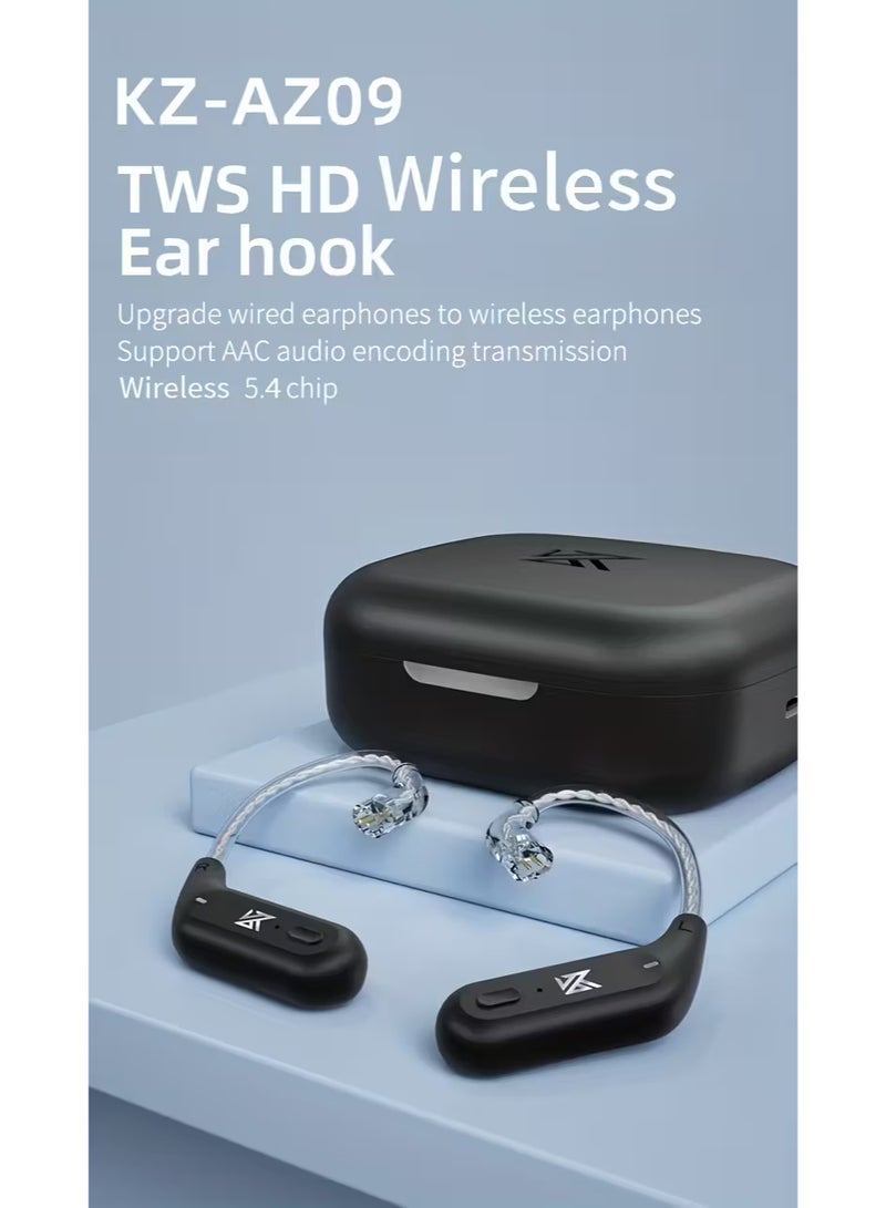 KZ AZ09 TWS Wireless Wireless Ear Hook, C-Pin Connector (Earphones Not Included) - Image 1