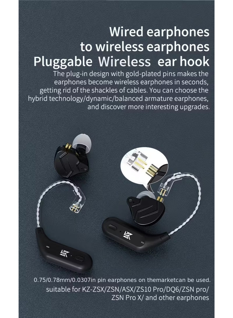 KZ AZ09 TWS Wireless Wireless Ear Hook, C-Pin Connector (Earphones Not Included) - Image 3