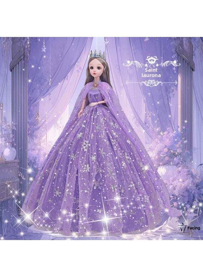 Doll Oversized Smart Doll Suit Girl Princess Dress Up Toy Single Doll Birthday Toy-Colour:Poetry (can Blink)-High:No Music Version + Gift C + 10 Clothes In Total + Gift Box - Image 4