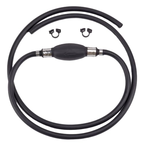 SeaSierra Boat Marine 3/8 Inch 10MM 7.5 FT Universal Fuel Line Hose Kit with Primer Bulb and Steel Hose Clamps for Yamaha Mercury Johnson Evinrude Outboard Motor - Image 4