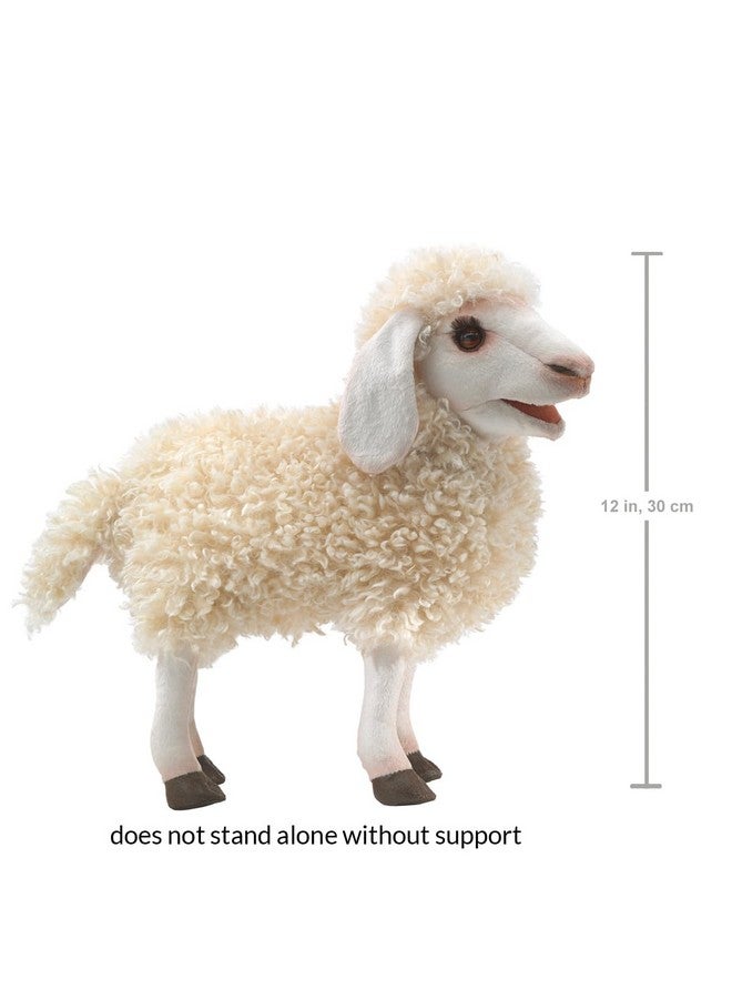 Folkmanis Woolly Sheep Hand Puppet, Cream; White, 1 ea - Image 3