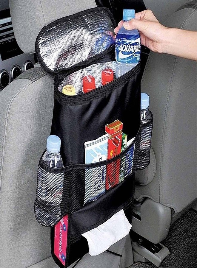 Autoark AK-002 Car Seat Back Organizer, Multi-Pocket Travel Storage Bag(Heat-Preservation) - Image 1