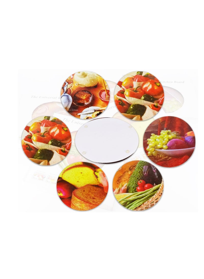 Heat-resistant glass Coaster - Image 3