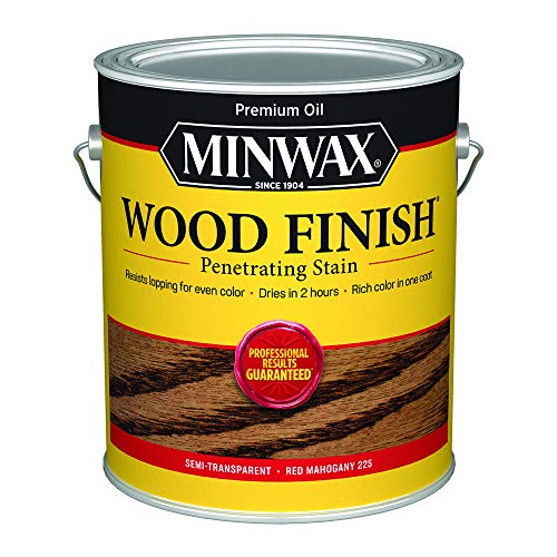 Minwax Wood Finish 71007000, Red Mahogany Stain, Gallon - Image 1